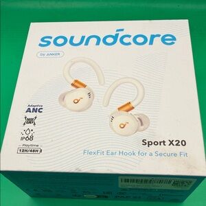 Anker Soundcore Sport X20 Earbuds - White